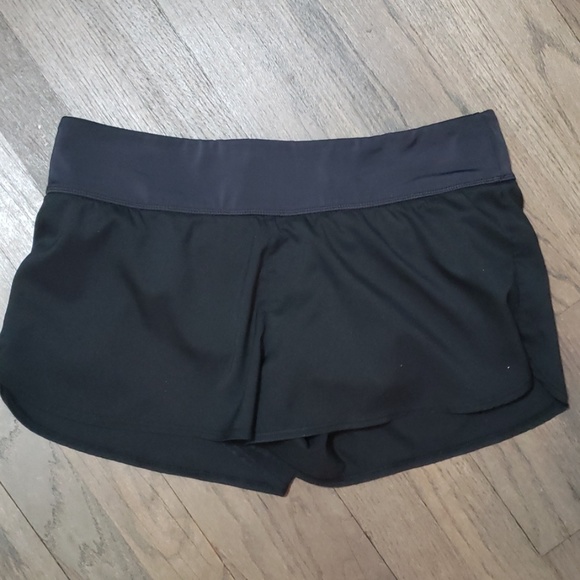 Nike Pants - Nike Lined Running Shorts Zip Waist Pocket